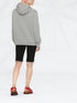 slogan-print hoodie